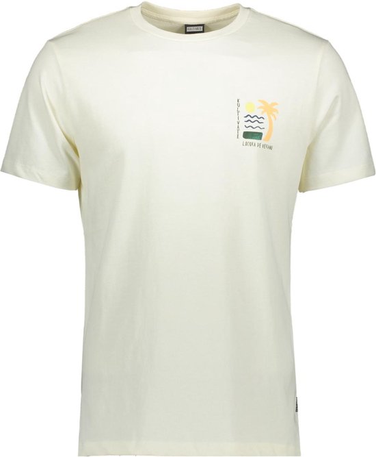Kultivate T-shirt Ts Verano 2401020209 226 Egret Mannen