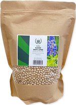 MRS Seeds & Mixtures Blauwe Zoete Lupine – geschikt voor zandgronden – haalt stikstof uit de lucht – eenjarige plant – groenbemester – bestand tegen schimmels en ziektes – kan een lage pH waarde verdragen