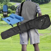 GolfTas - Draagbare Opvouwbare - Voor 8-10 Golfclubs - Mini Carry Golftas - Voor Dames en Heren - Inclusief speciale handdoek voor schoonmaken golfbal en of clubs.