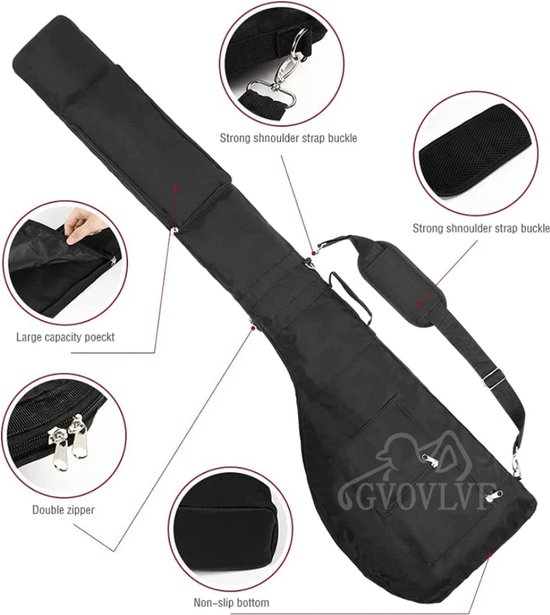 GolfTas - Waterdichte Mini-Golftassen - Voor Dames Heren - 8-10 Golfclubs. — afbeelding 3