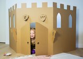Mur de château en carton - Cadeau en Carton durable - KarTent