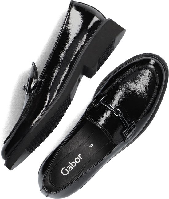 Gabor 211 1 Loafers - Instappers - Dames - Zwart - Maat 42