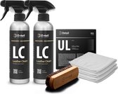 Detail Car Care - Leather Cleaning Set - Autopoets pakket - Leerreiniger pakket