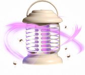 CNL Sight Muggenlamp-UV- Muggenlamp Met Zijn 390 Mm Golflengte-USB Elektrische Muggenlamp -Muggenvanger - Insectenlamp-Insectenvanger-Muggenmoordenaarlamp Voor Thuis, Keuken, Restaurant, Bakkerij, Balkon, Terras, K (Kleur: Wit)