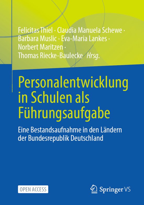 Personalentwicklung in Schulen als Führungsaufgabe - cover