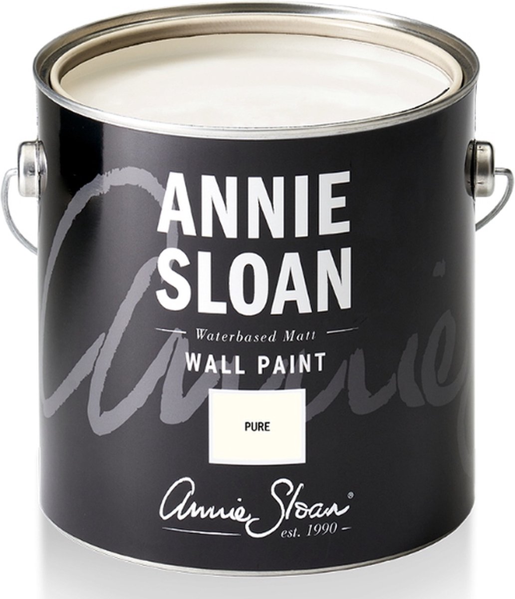 Annie Sloan Muurverf - Pure white 2,5L (+gratis 120 ml)