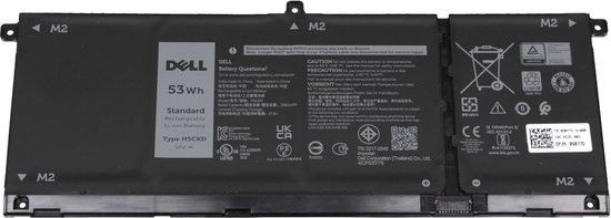 Dell 9077G Batterij - 53Wh Voor Laptops