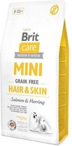 Brit Care Grainfree Mini Hair & Skin Salmon & Herring 7 kg - Hond