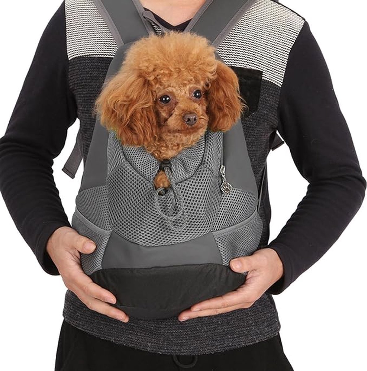 Bol.com Maligaya Pets Hondenrugzak - Hondendraagtas - Hondentas - Draagtas hond – Hondendraagtas - Dierendraagtas - Cadeau aanbieding