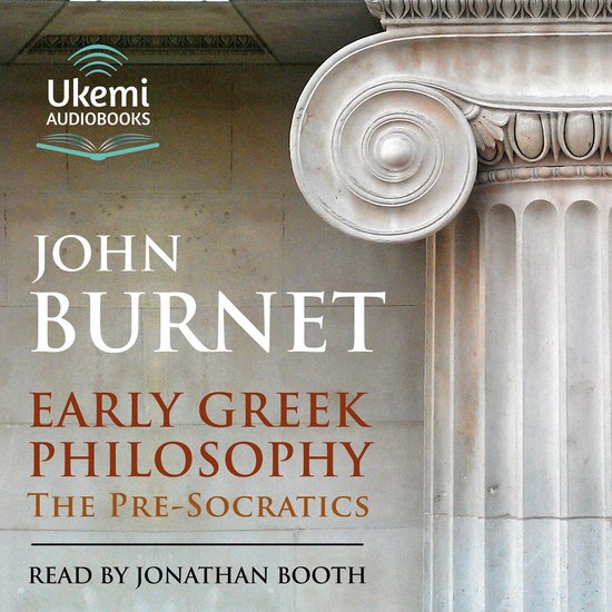 Early Greek Philosophy - cover