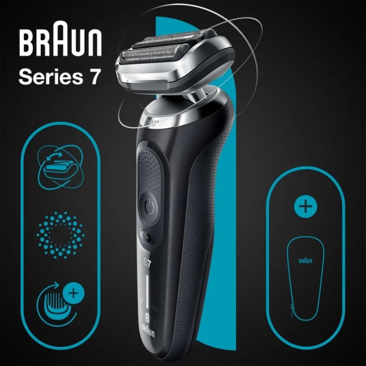 Braun 71-N1000s Scheerapparaat met Flexibele Scheerkop - afbeelding 2