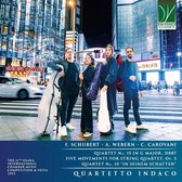 Quartetto Indaco - F. Schubert, A. Webern & C. Carovani: Quartet No. 15 (CD)
