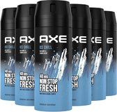 Bol.com Axe Deospray – Ice Chill 150 ml - 6 stuks aanbieding