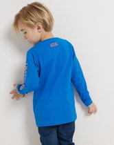 TerStal Jongens / Kinderen Europe Kids Top Tekstprint Mouw Blauw In Maat 134/140