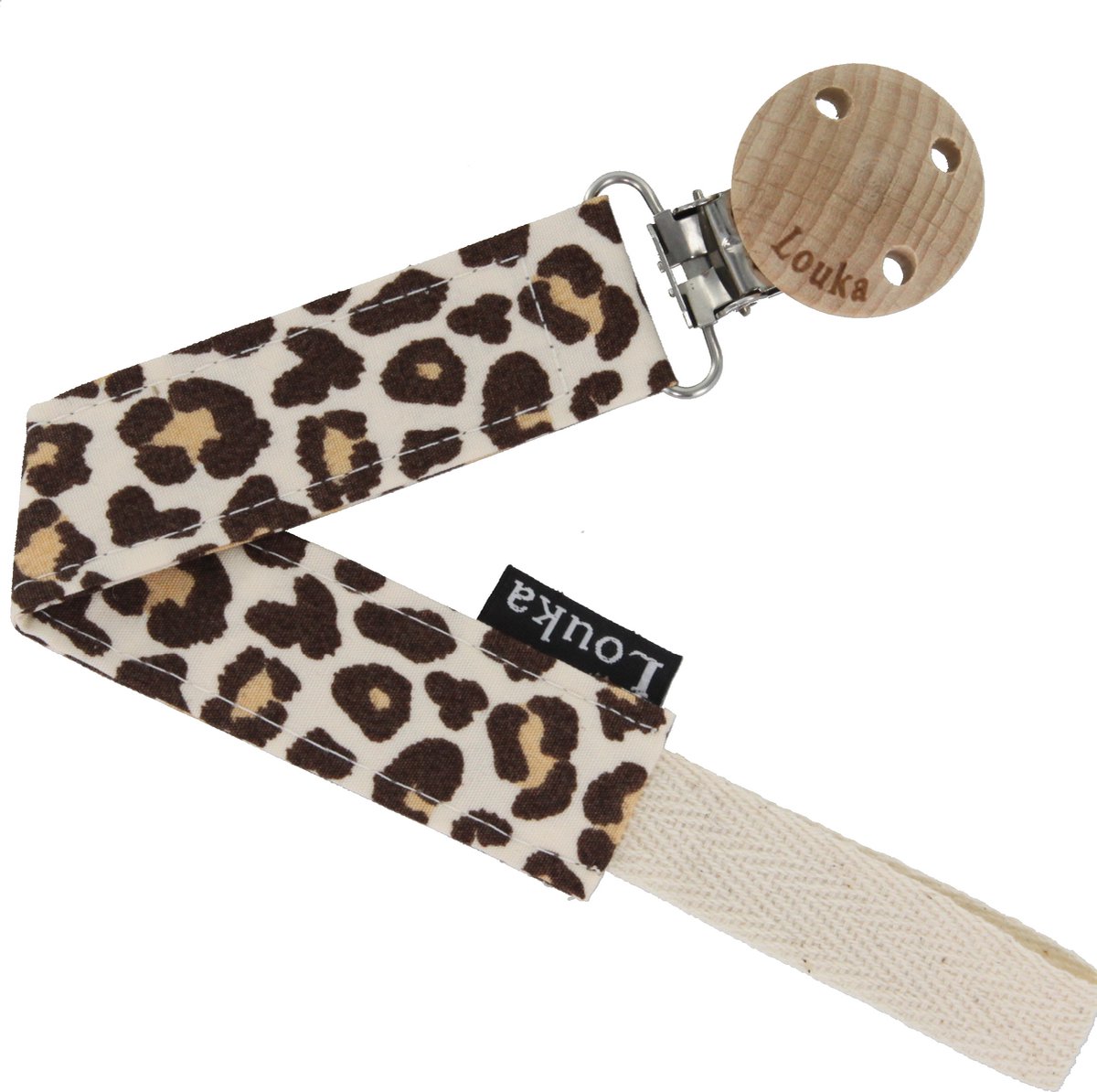 Goedkoopste Louka speenkoord - panter print