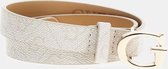 Guess Girls G-Logo Riem Beige - Maat L