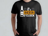It's Beer o'clock - T Shirt - Beer - funny - HoppyHour - BeerMeNow - BrewsCruise - CraftyBeer - Proostpret - BiermeNu - Biertocht - Bierfeest