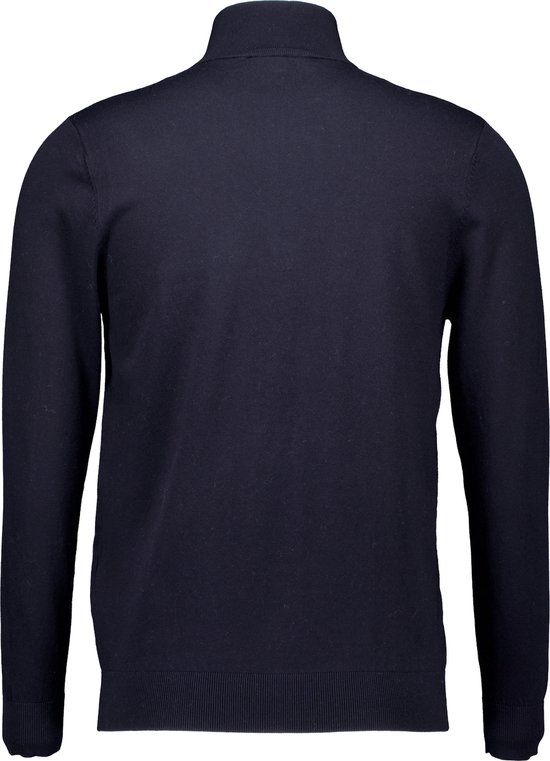 Profuomo - Pull demi- Zip Luxury Navy - Homme - Taille M - Coupe moderne