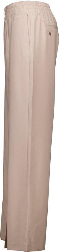 Alix the Label - Broek Zand Wide Leg Pantalons Zand 2402128618