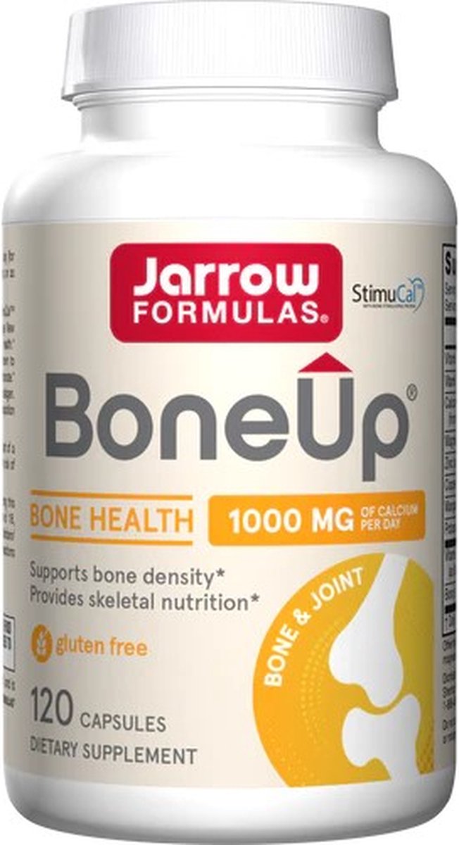 Goedkoopste Bone-Up 120 capsules - calcium (MCHA) , magnesium, vitamine C, D3, K2 (MK7) | Jarrow Formulas