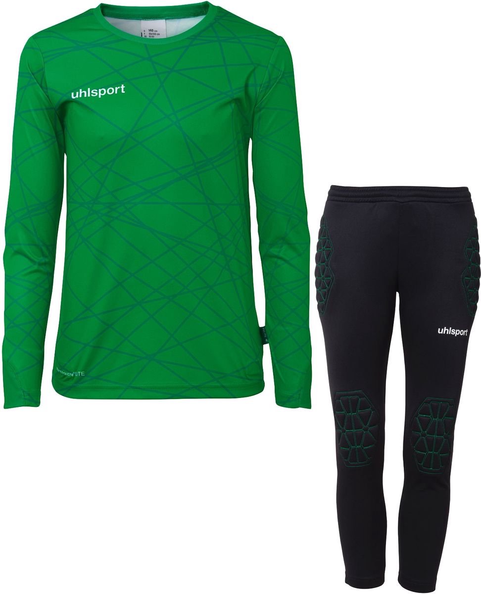 Uhlsport Prediction Keeperset Kinderen - Groen | Maat: 128