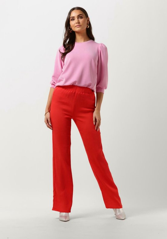 Another Label Katelynn Pants Broeken Dames - Rood - Maat L