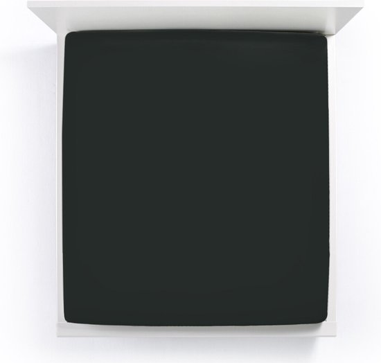 Bella Donna Hoeslaken  Jersey - 180x200-200x220 - zwart