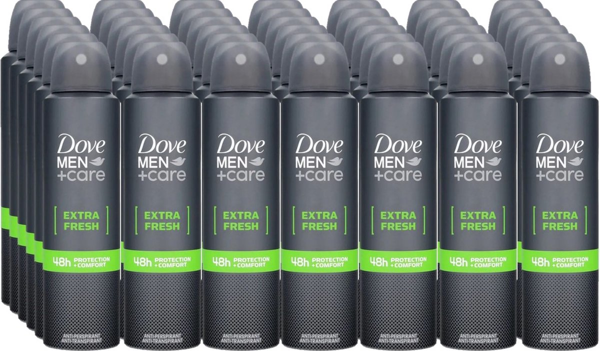 Goedkoopste Dove Men Care Extra Fresh Deo Spray - 48 x 150 ml