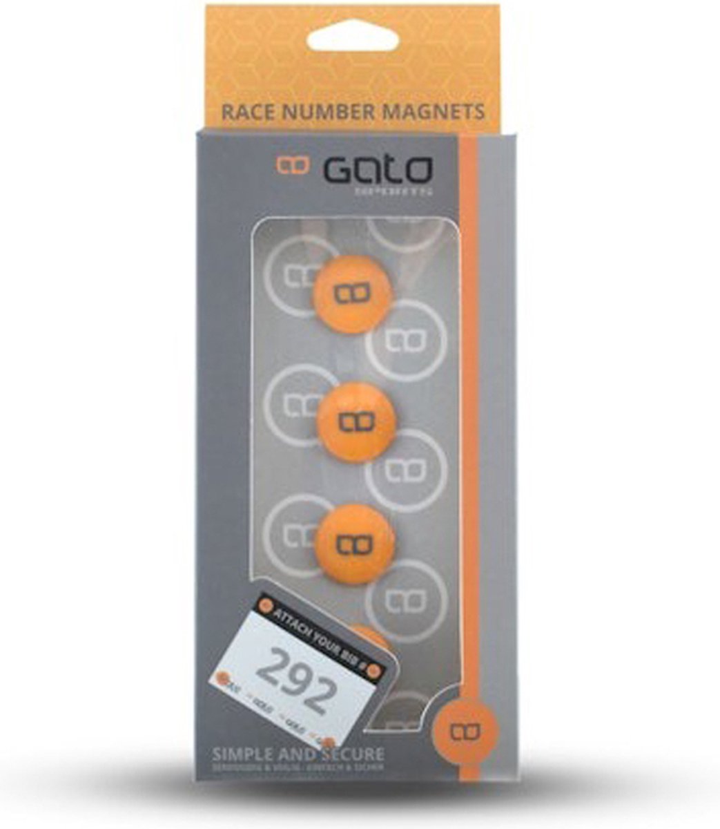 Gato RACE NUMBER MAGNETS - Hardloopaccessoire