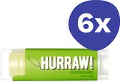 Hurraw Mint Lippenbalsem (6x 4,3gr)