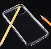 Mobigear Doorzichtig Hoesje geschikt voor Apple iPhone 11 Telefoonhoesje Flexibel TPU | Mobigear Cushion Backcover | Doorzichtig Telefoonhoesje iPhone 11 | iPhone 11 Case | Back Cover - Transparant