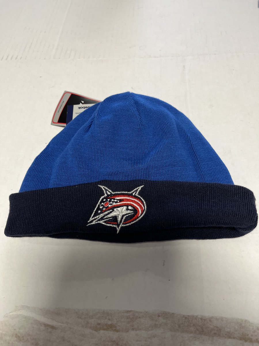 IJshockey muts Columbus Jackets NHL Premiere Stockholm 2010 Blauw