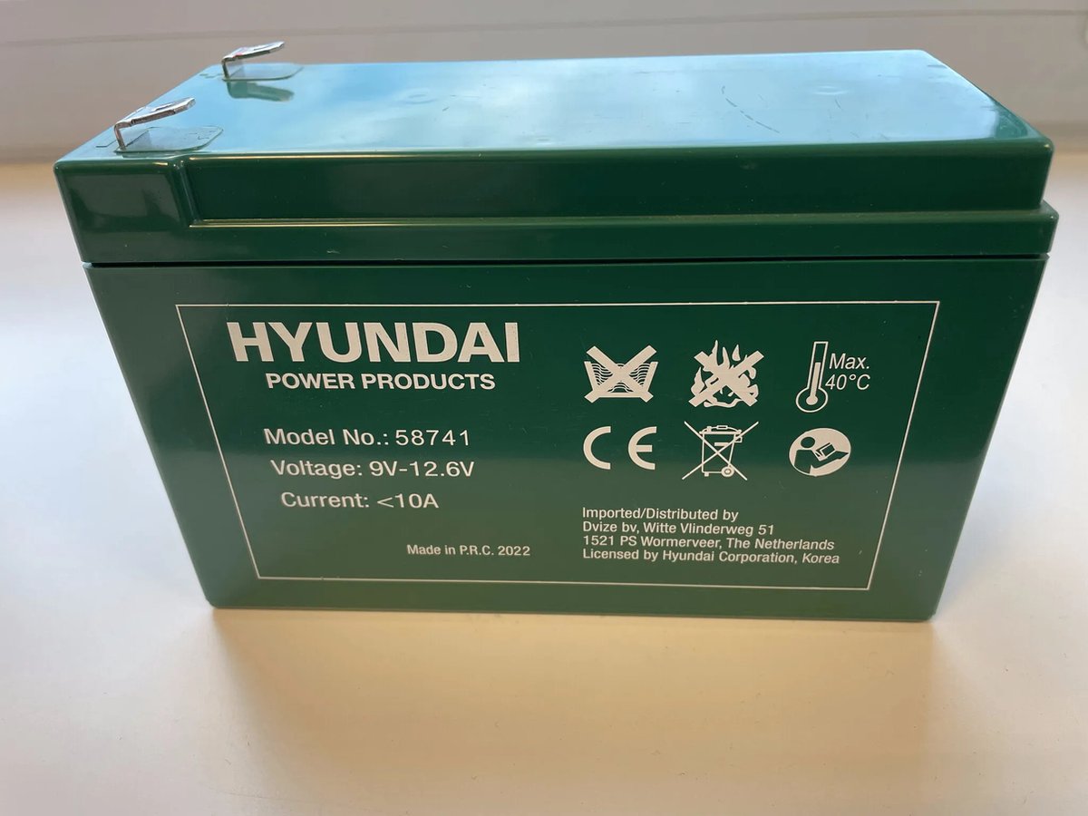 Hyundai Reserve Accu Drukspuit LP12-7 8
