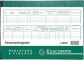 Exacompta - Speciale registers Arbeidswetgeving Personeelsregister 99 inschrijving