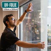 Homewell Sun Protection Window Film avec protection UV - HR++ - Autocollant & Isolant - Transparent 120x300