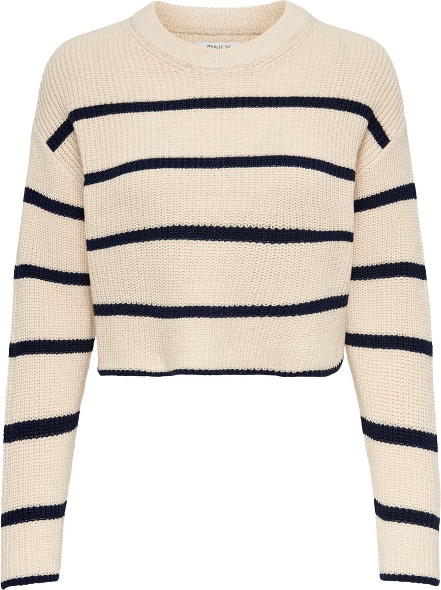 ONLY - ONLMALAVI L/S CROPPED PULLOVER KNT NOOS - Dames - Gebreide truien