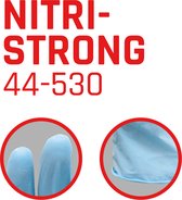 OXXA Nitri-Strong 44-530 | blauw | 10 x 100 stuks | maat 9/L | wegwerp handschoen | poedervrij