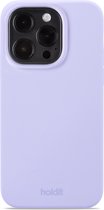 Holdit telefoonhoesje geschikt voor iPhone 15 Pro siliconen hoesje (Lavender)