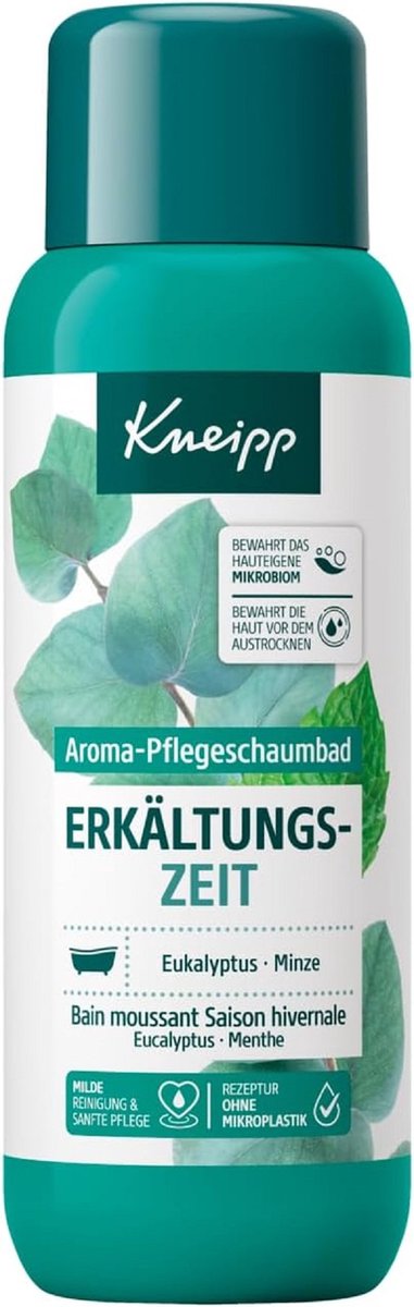 Kneipp Aroma-verzorgingsbadje, verkoudheid, eucalyptusmunt, 400 ml