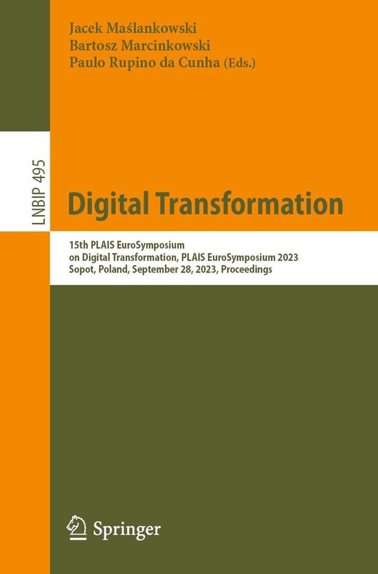 Springer Nature Proceedings Computer Science - Digital Trans ... - cover