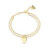 GUESS All You Need Is Love Dames Armband Staal - Goud