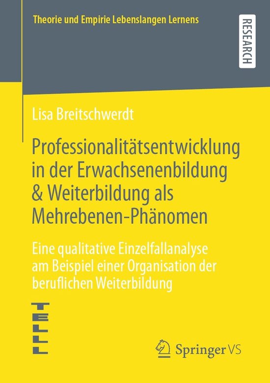 Education and Social Work (German Language) - Professionalit ... - cover