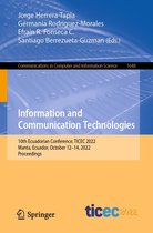 Communications in Computer and Information Science 1648 - Information and Communication Technologies