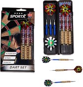 SportX Dart Deluxe - Dartpijlen - In Case - 22 gram