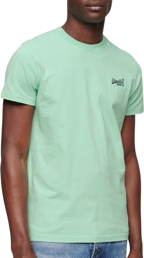 Superdry ESSENTIAL LOGO EMB TEE Heren T-shirt - Maat S