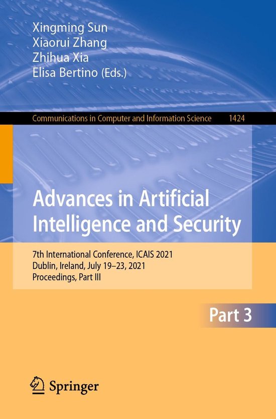 Springer Nature Proceedings Computer Science 3 - Advances in ... - cover