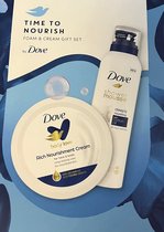 Dove - Time To Nourish - Foam & Cream gift set / geschenkset