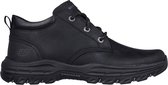 Skechers Knowlson Relaxed Fit heren veterboot - Zwart - Maat 47,5