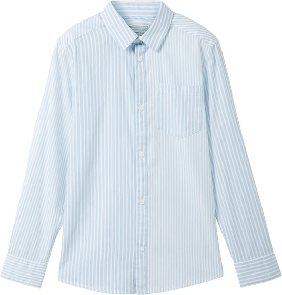 TOM TAILOR striped shirt Jongens Overhemd - Maat 152