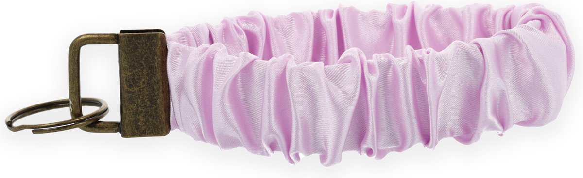 Lajetti Scrunchie Sleutelhanger Lila Lichtpaars - Sleutelbos